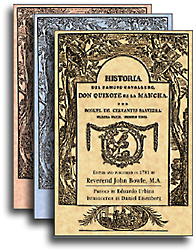 Un facsímil de la edición de John Bowle, 1781
