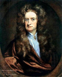 Isaac Newton por Godfrey Kneller (1702)