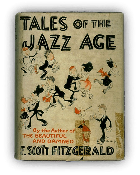 Portada de una edición de Cuentos de la era del jazz