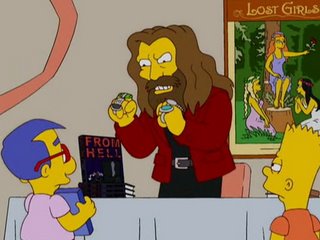 Alan Moore en Los Simpson