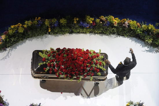 Funeral de Michael Jackson. (Foto: agencia EFE)