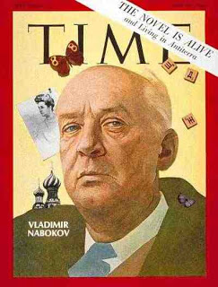 Nabokov en la portada de la revista TIME